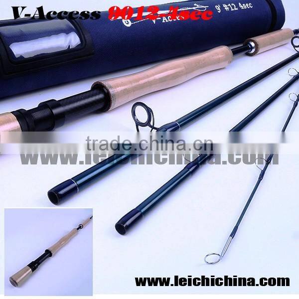 In stock Korean carbon Fiber 9ft 12 wt fly fishing rod