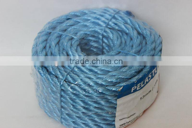 Polyethylene fishing rope