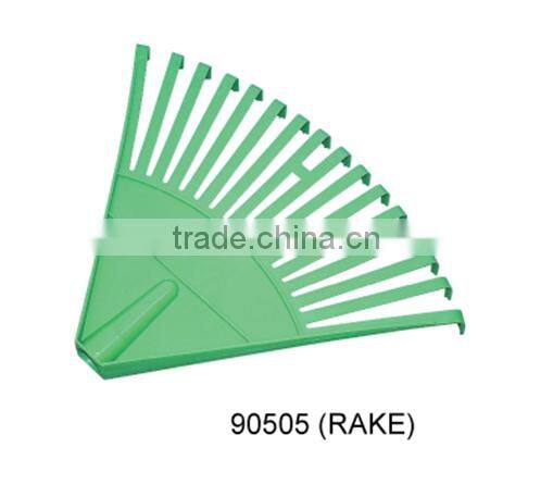 garden tools mini small 16 Tooth plastic rake 90505