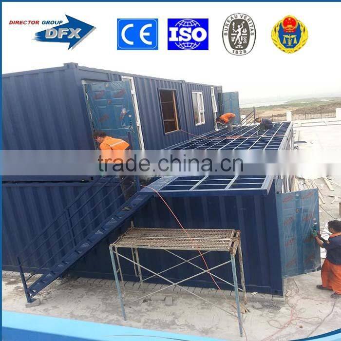2015 design modified prefab shipping container house for sale