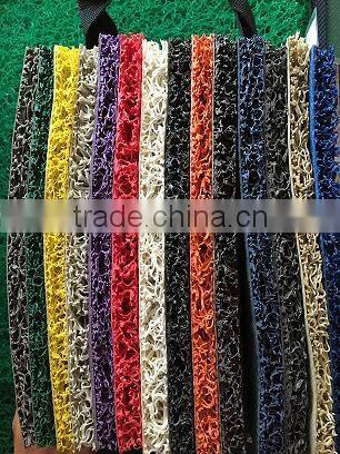 2016 New hot sale rolled 100% pvc Plastic coir matting