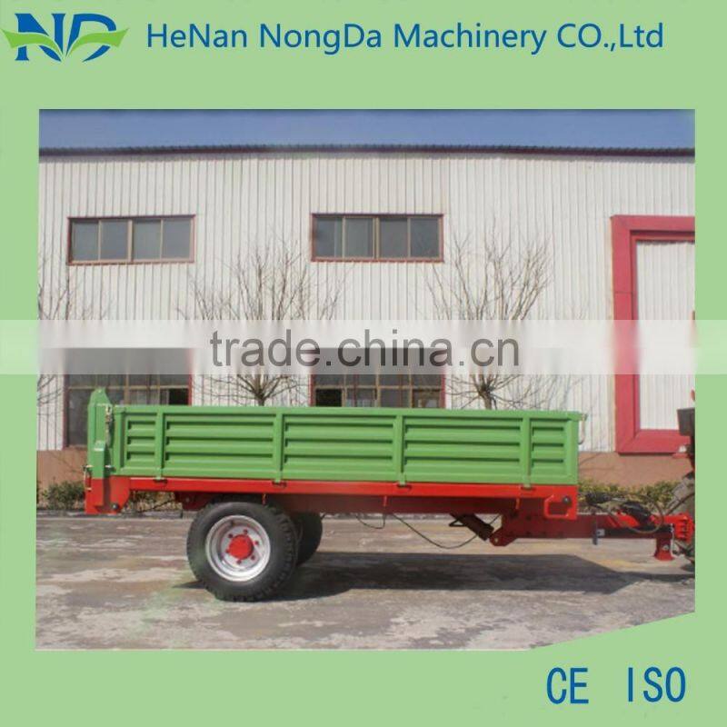 CE approved two axles trailer