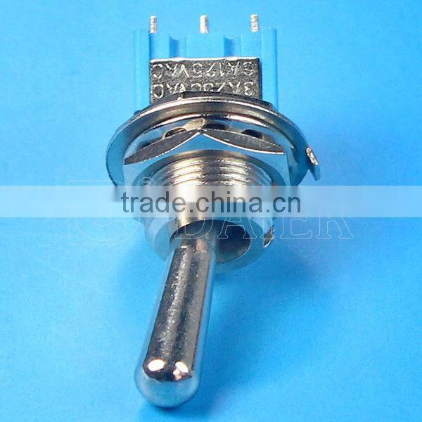 MTS-102-L1 250VAC ON-ON large handle toggle switch