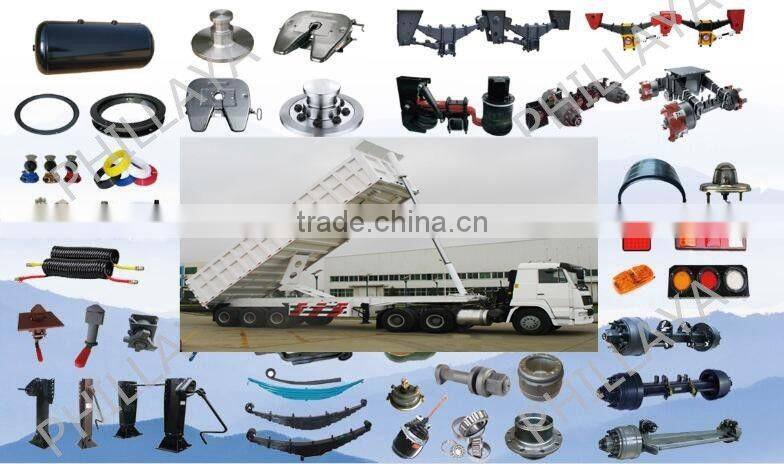 China CCC/ISO9001 2008 heavy load truck 40-50 ton dump semi trailer wholesale