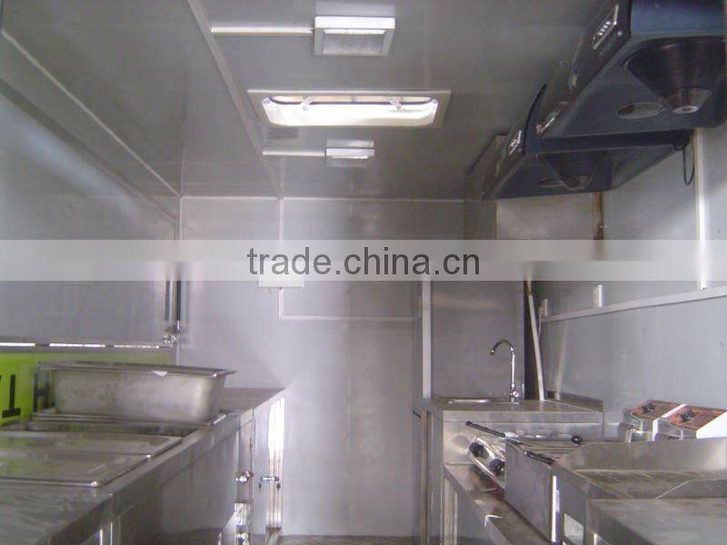 Catering trailer Mobile Kitchen truck trailer fast food trailer