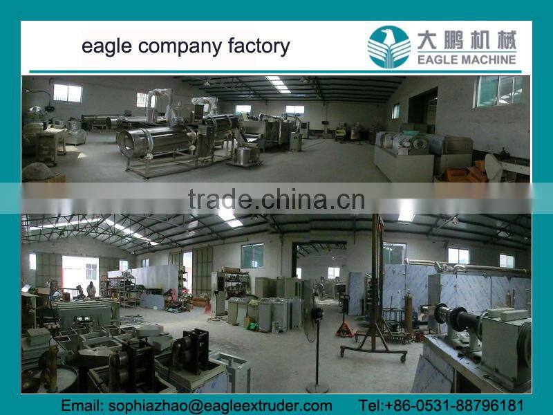 CE and BV certificate animal feed making machine/extruder machine