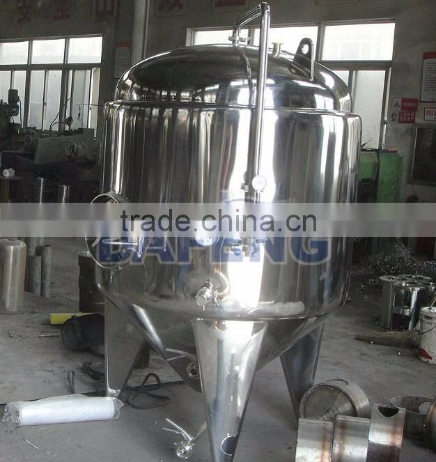1000L,2000L,3000L beer Fermenter Tank with cooling jacket