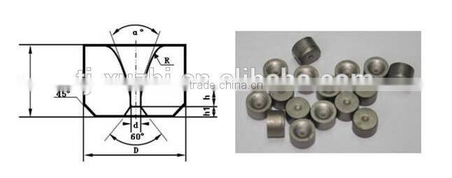 Tungsten carbide dies for wire drawing machine PCD wire drawing die