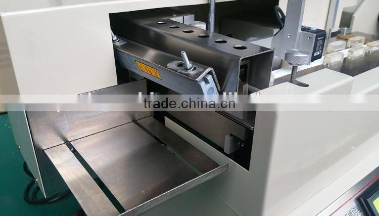 High Speed Positioning Woven Label Hot Cold Cutting Machine