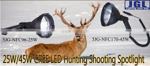 hihg quality hand held hunting lamp 10w rechargeable led hunting light