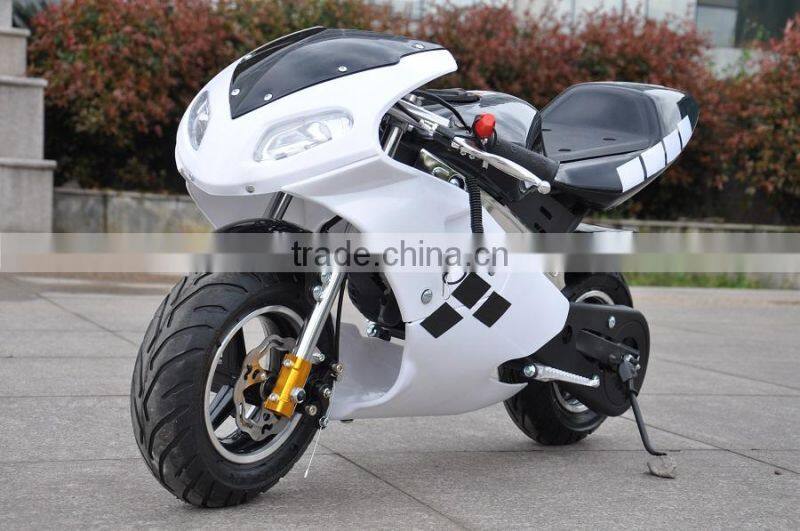 super bike 2 stroke pocket bike 49cc