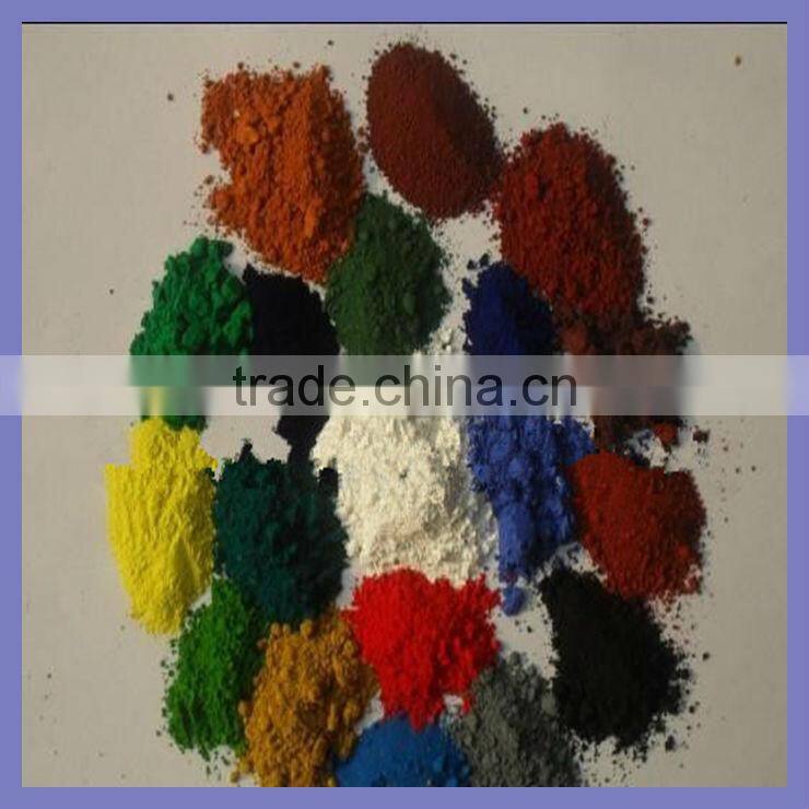 Best price!! pigment Iron Oxide red yellow green black