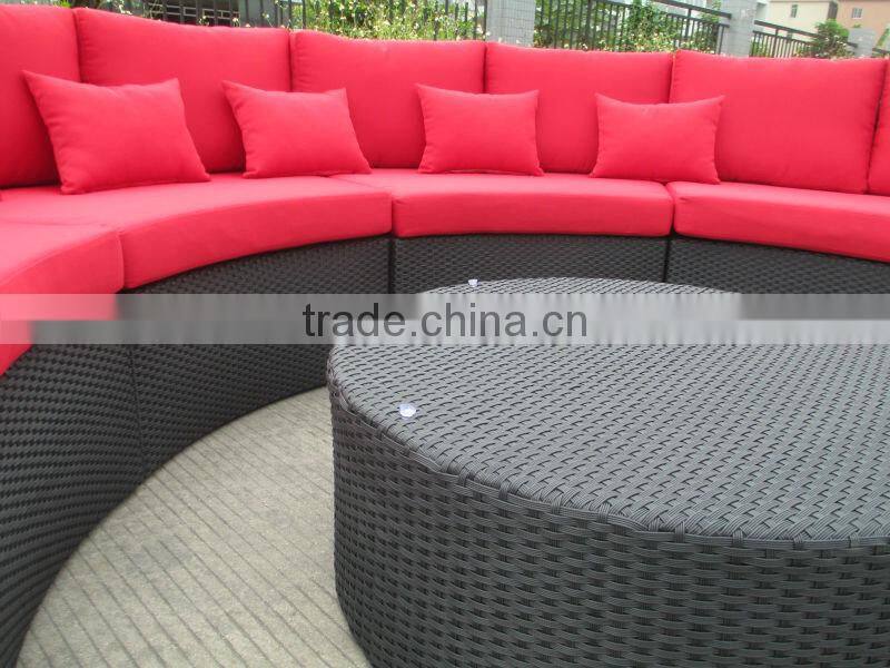 4301 China factory direct Modular rattan sofa set