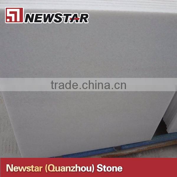 Newstar Beautiful Cheap Pure White Marble Tile 60x60 Crystal Sahara Tile