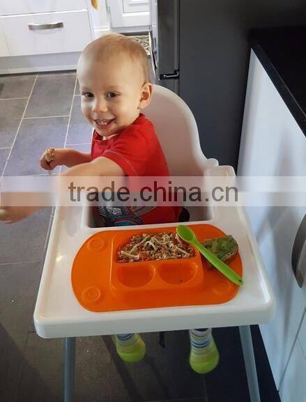 Silicone Small Sectional Baby Plate Perfect For Baby