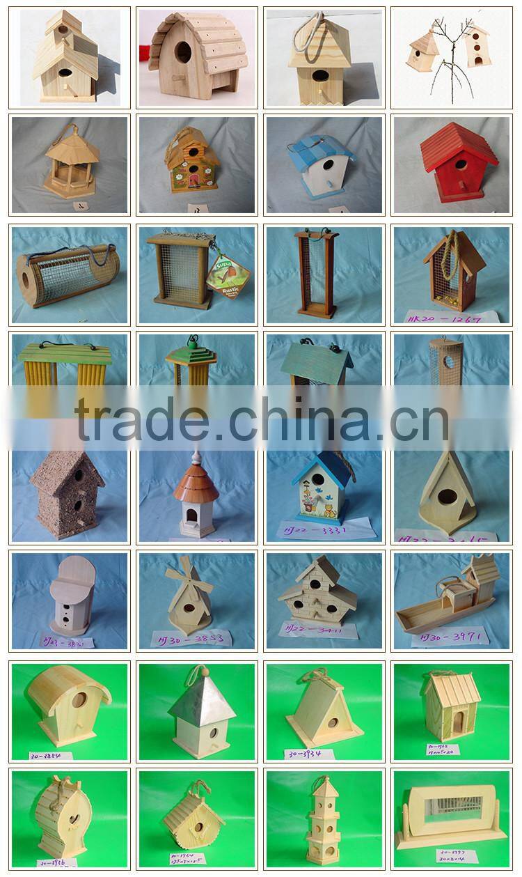 Decorative Painting Antique Wooden Bird House