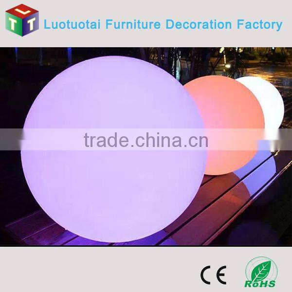 mood light led ball /wireless remote control RGBW color change led ball