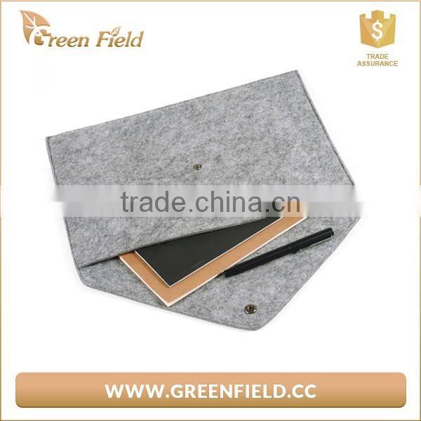 Recycled felt tablet PC bags for business