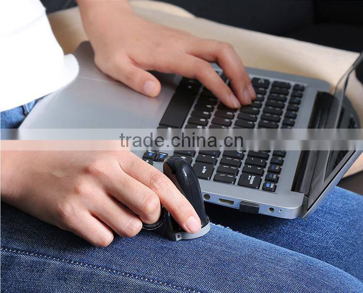 360 Degree Wireless 2.4G Bluetooth 3D Finger Mouse, Rechargeable 1600DPI Wireless Ring Mouse