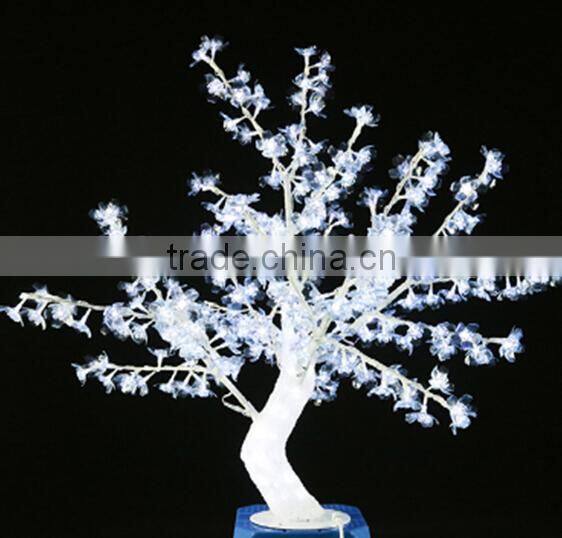 Home garden decorative 150cm Height outdoor artificial red flashing LED solar lighted up trees EDS06 1415