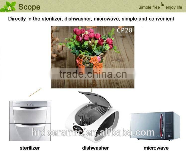 Hot sale indoor window square garden flower pot and planter