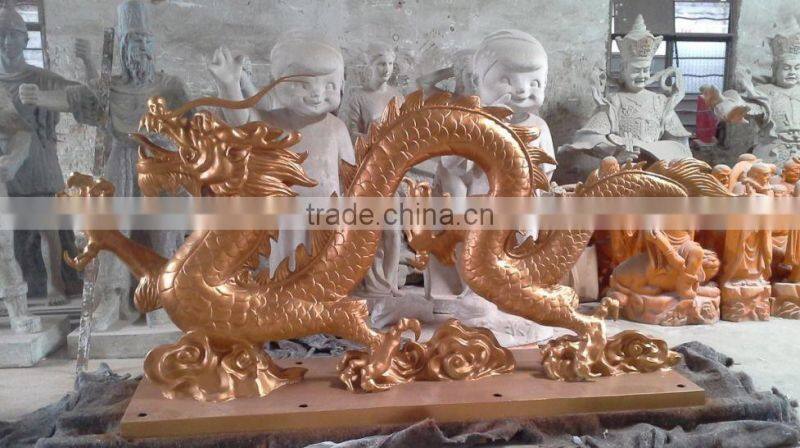 Chinese classical bronze dragon sculpture