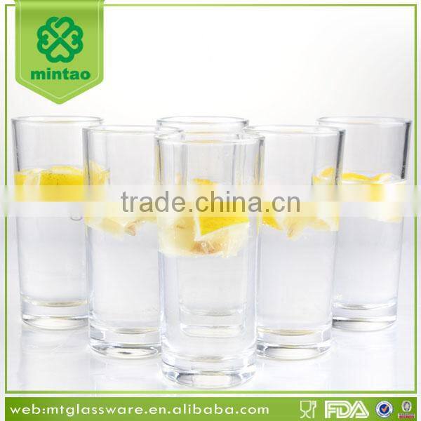 Clear cheap machinemade glass drinkware,glass cup