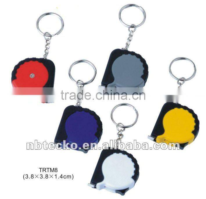 Promotion mini size keyring tape measure