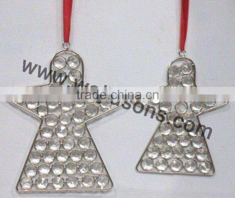 votive round crystal beaded votive candle stand