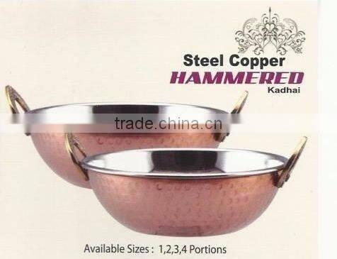 copper & stainless steel water glass