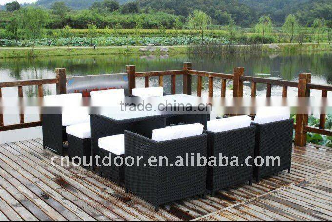 2015 new specific patio garden rattan sofa set office conference table chair furniture