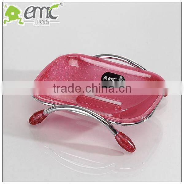 Shinning plastic soap container