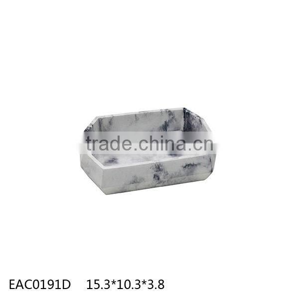 hot sale bath Accessories concrete material marble effect bathroom Sets