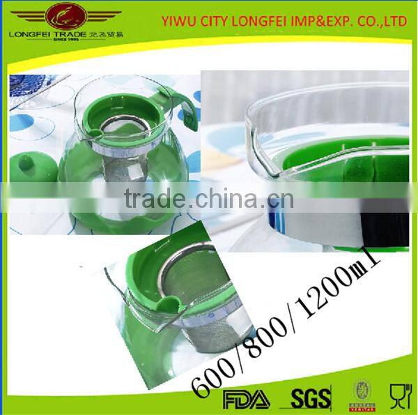 Drinkware Portable Hot Heat-resistant Glass Water Kettle