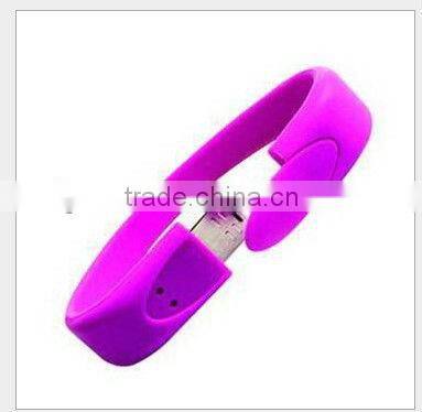 custom silicone usb bracelet
