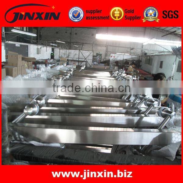 Modern Hall With Stainless Steel Balustrade Interior