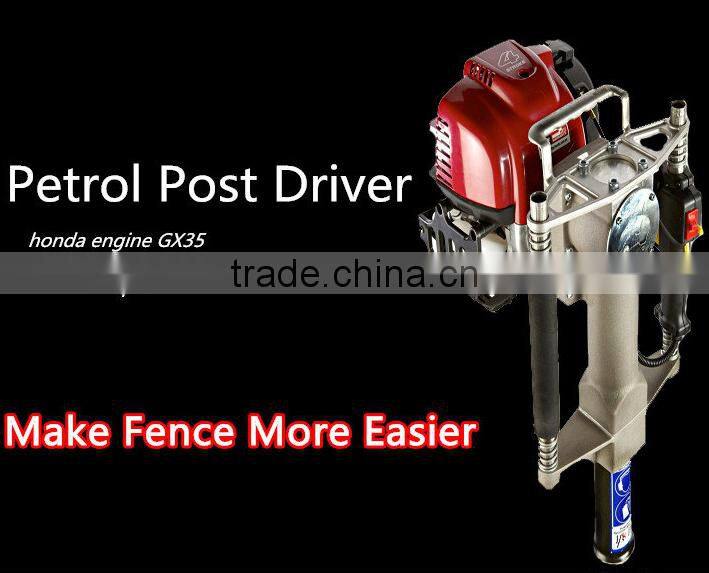 52mm Petrol Gas Powered Electric Power Mini Hand Fence Pile Piling Driving Machine Portable Gasoline Star Picket Post Driver