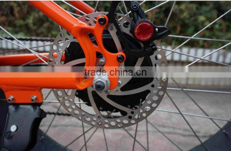 26 inch 48V 500w sand snow beach cruiser fat tire electric bike