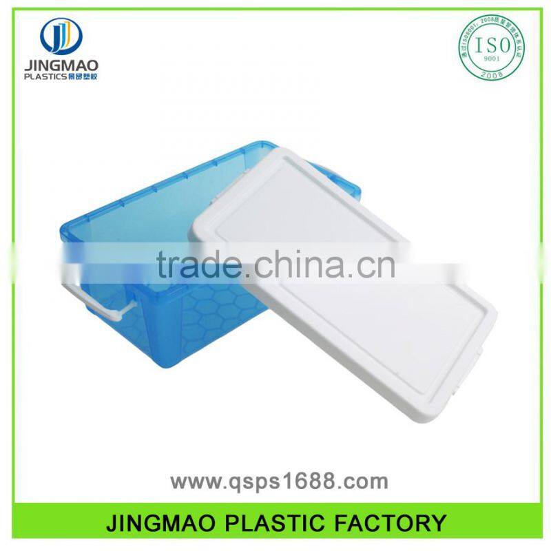 Pantone Color Stocked PP Plastic Box With Lock