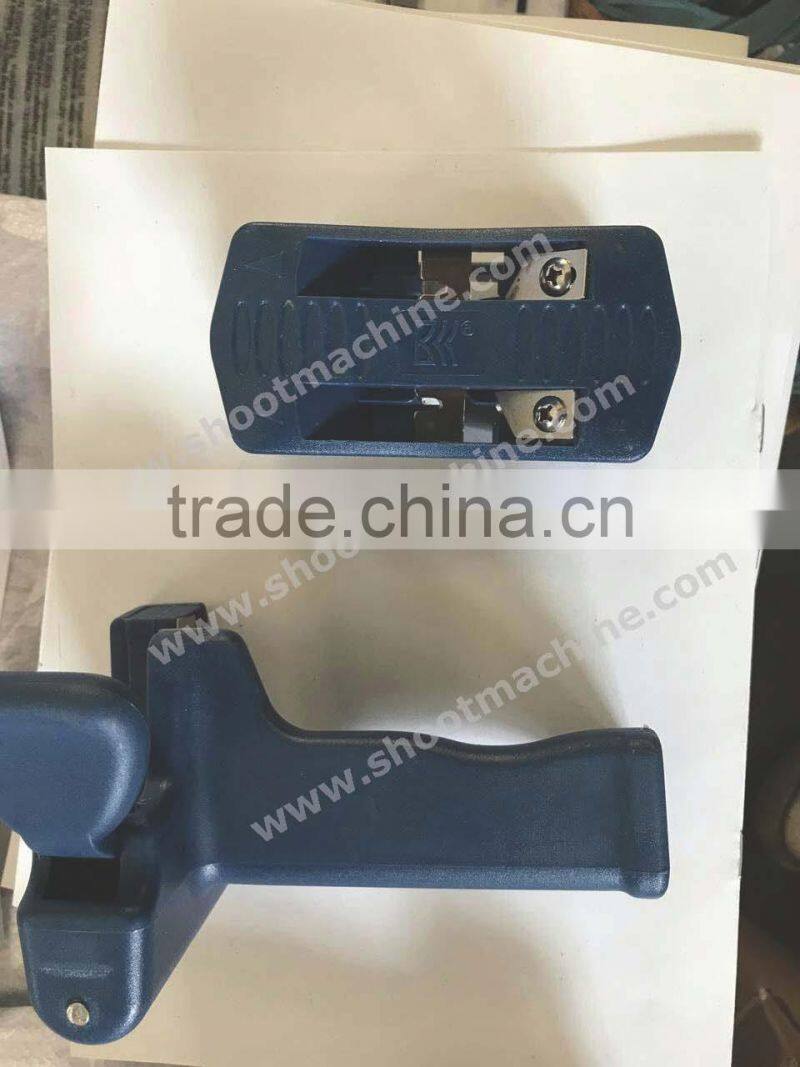 Portable Edge Banding Machine Model IIII with Hot melt adhesive pot volume 160ml and Pre-heating time about 10 Min