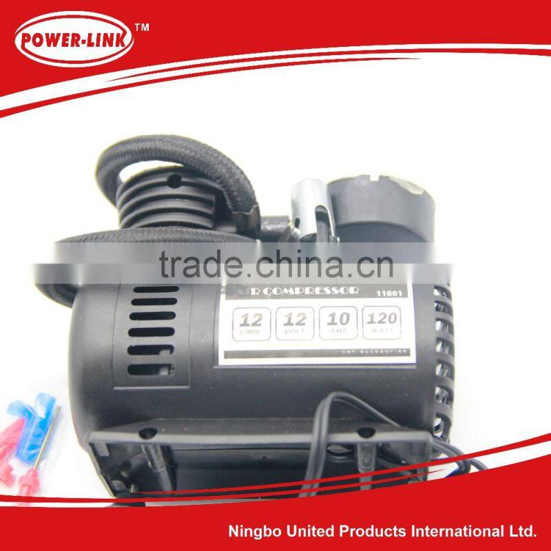 250PSI PP Single cylinder metal auto inflator car pump