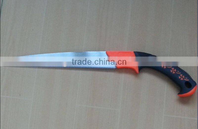 double color rubber handle hand saw with meter