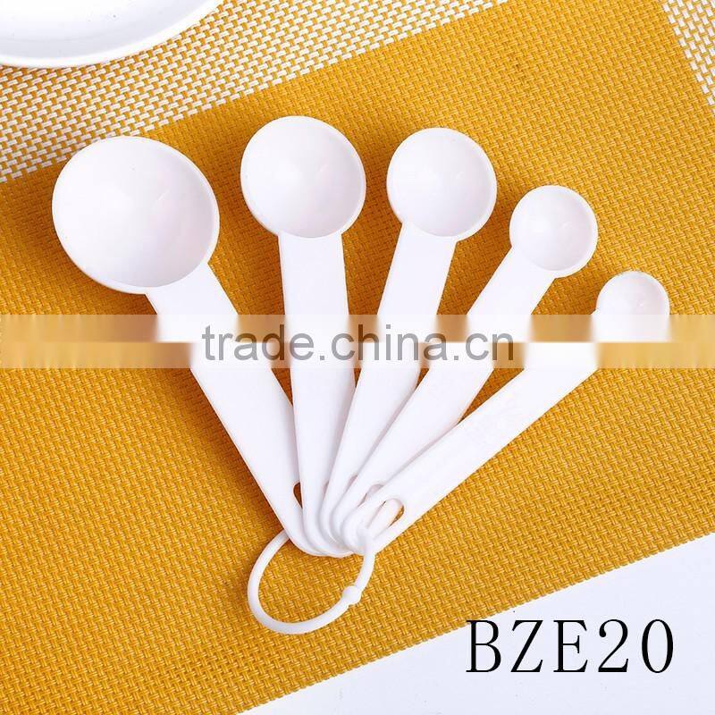 Food grade PP material 5 pcs top quality measuring spoons
