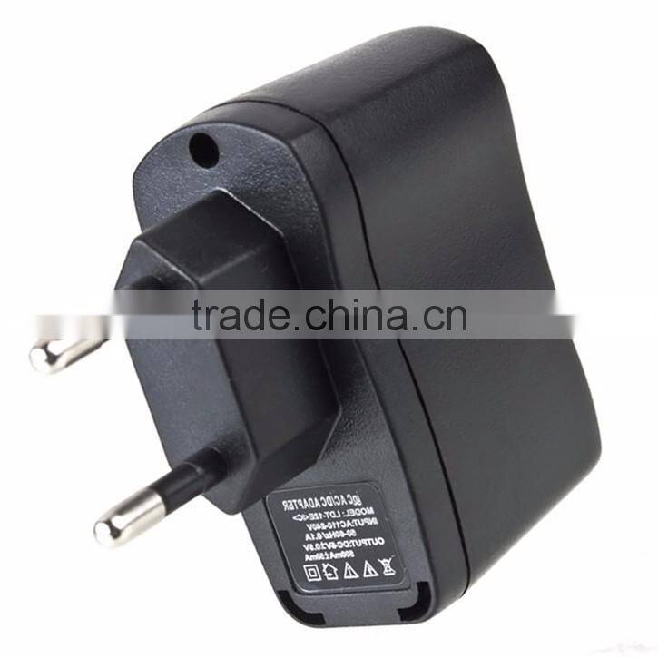 USB AC Power Supply Dual USB Wall Adapter MP3 Charger EU Plug Micro USB Wall Charger