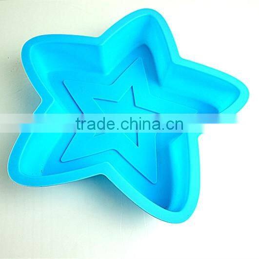 11051 star Shape Silicone Cake Mold