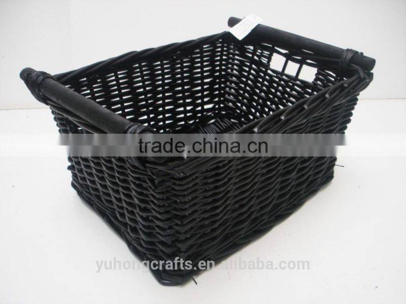 strong willow bread basket used for picnic