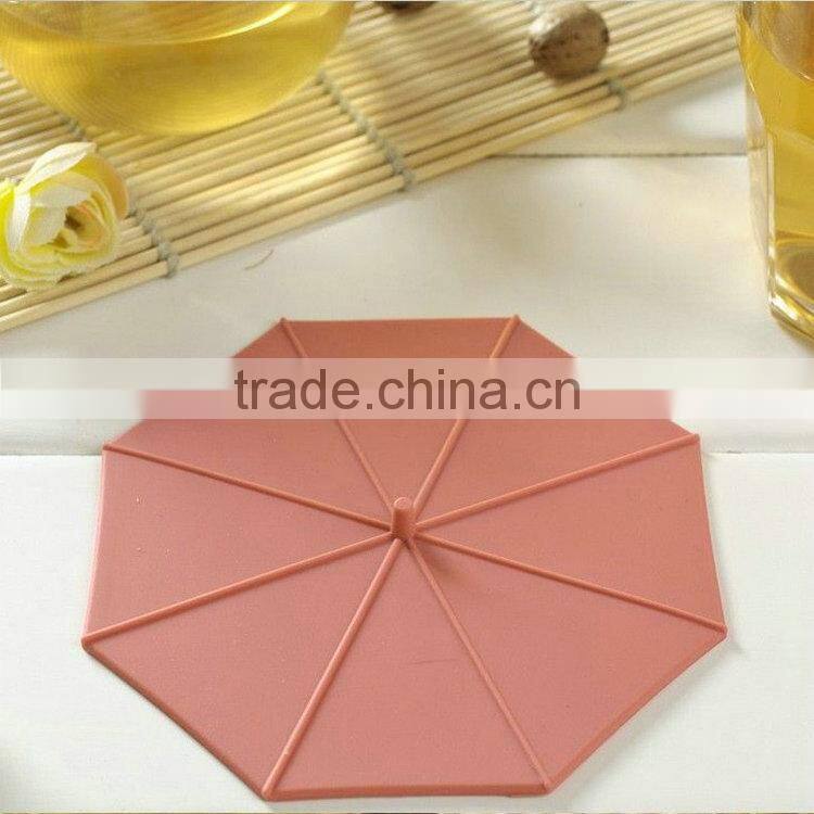 Eco-friendly Food Grade Silicone Cup Cover Silicone Coffee Mug Cup Lids