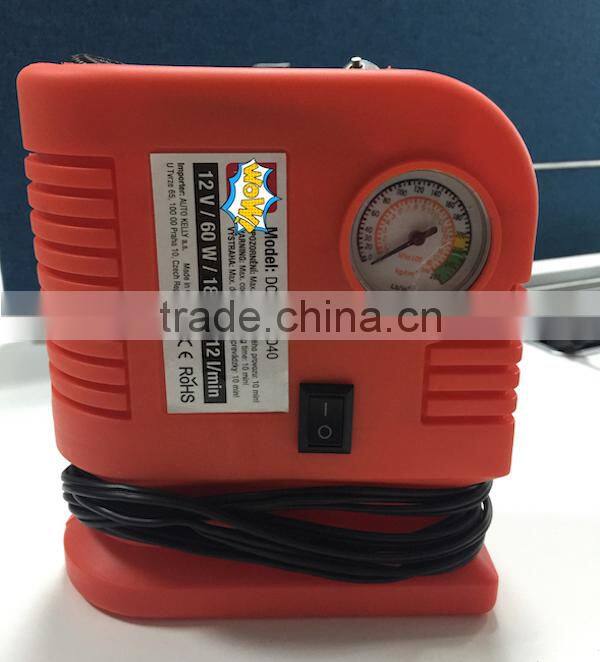 CE Approved 250PSI Portable Digital Car DC 12V Air Compressor
