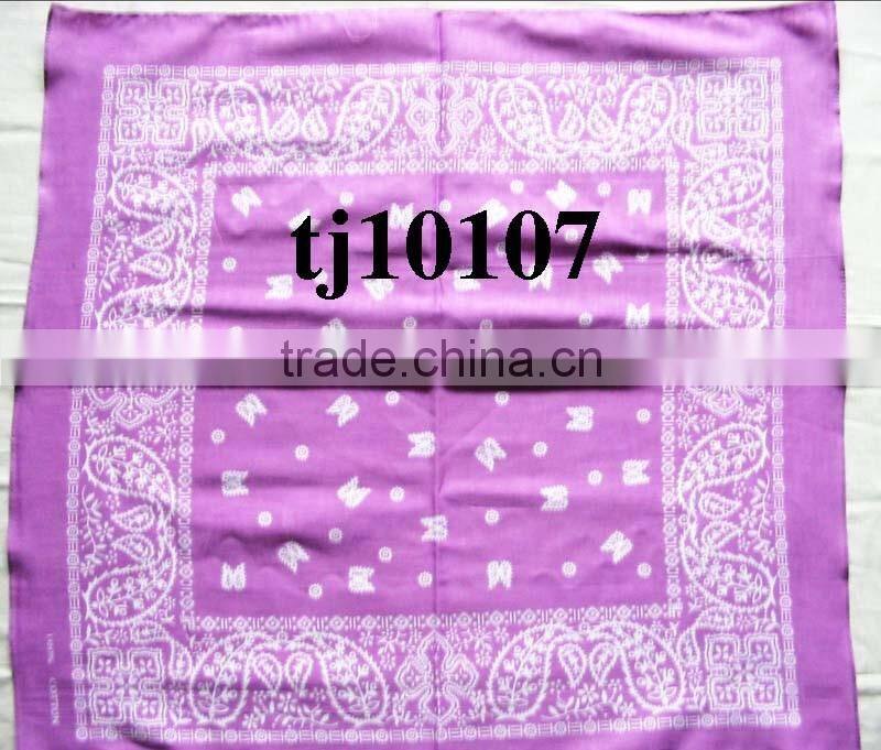 Zhejiang factory price designer kerchief in yellow for ladies