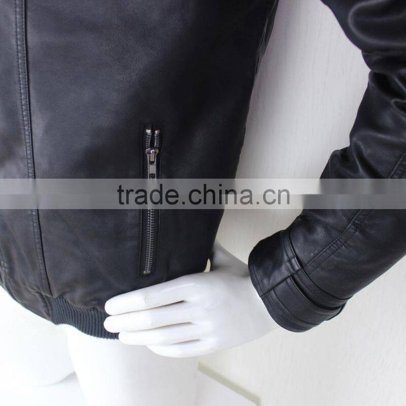 2015 Mens Fashion Leather Jacket Spain